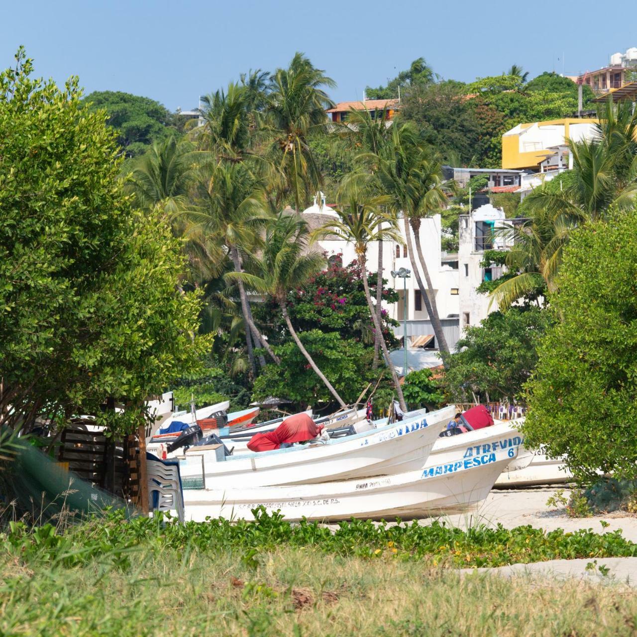 Nomad Beach House Hotel Puerto Escondido  Kültér fotó
