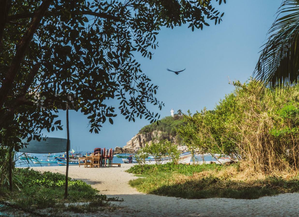 Nomad Beach House Hotel Puerto Escondido  Kültér fotó