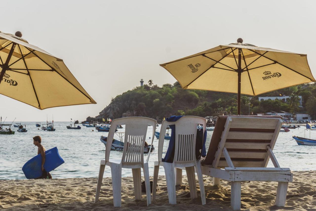 Nomad Beach House Hotel Puerto Escondido  Kültér fotó